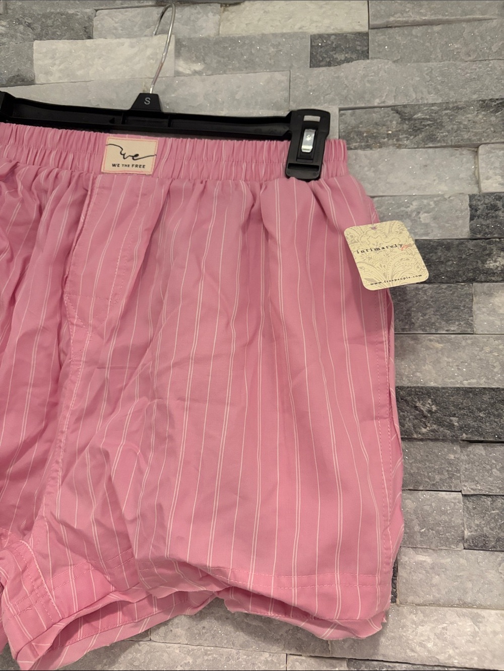 Free People "We The Free" Day To Day boxer shorts new with tags size xsmall - Picture 2 of 4